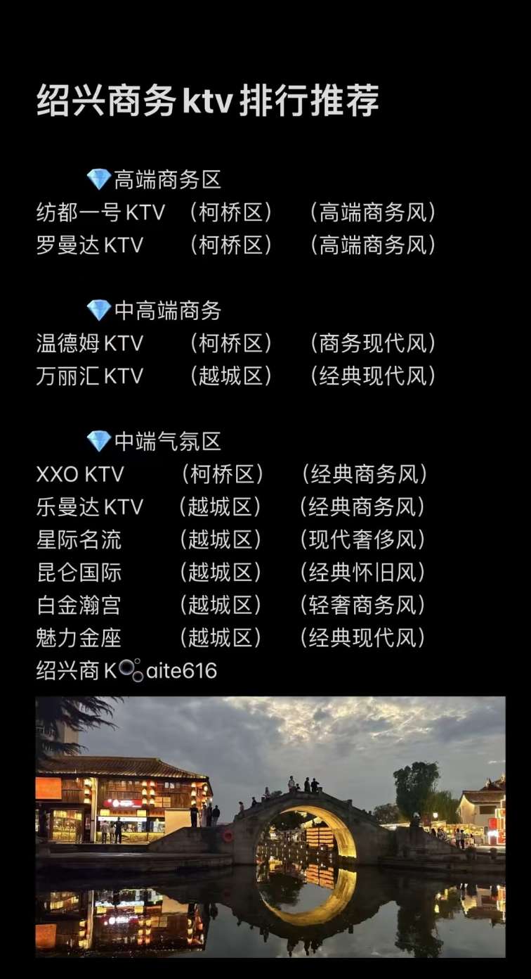 绍兴商K一览