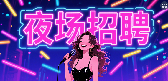 广州夜场女营销热招！大经理带教 + 包住宿包机票，日结 1000-2800